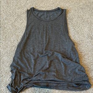 lululemon Gray high neck tank-sz6